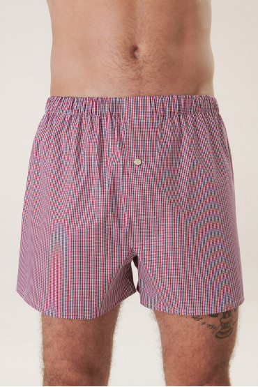 ショートパンツ Striped cotton boxers  SP9391_15AK_F0J3D_S_OOO JEShifangjiusu Classic Striped Boxer Shorts For Men Soft